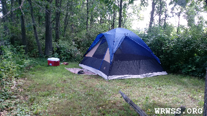 Camping at Wolf Run